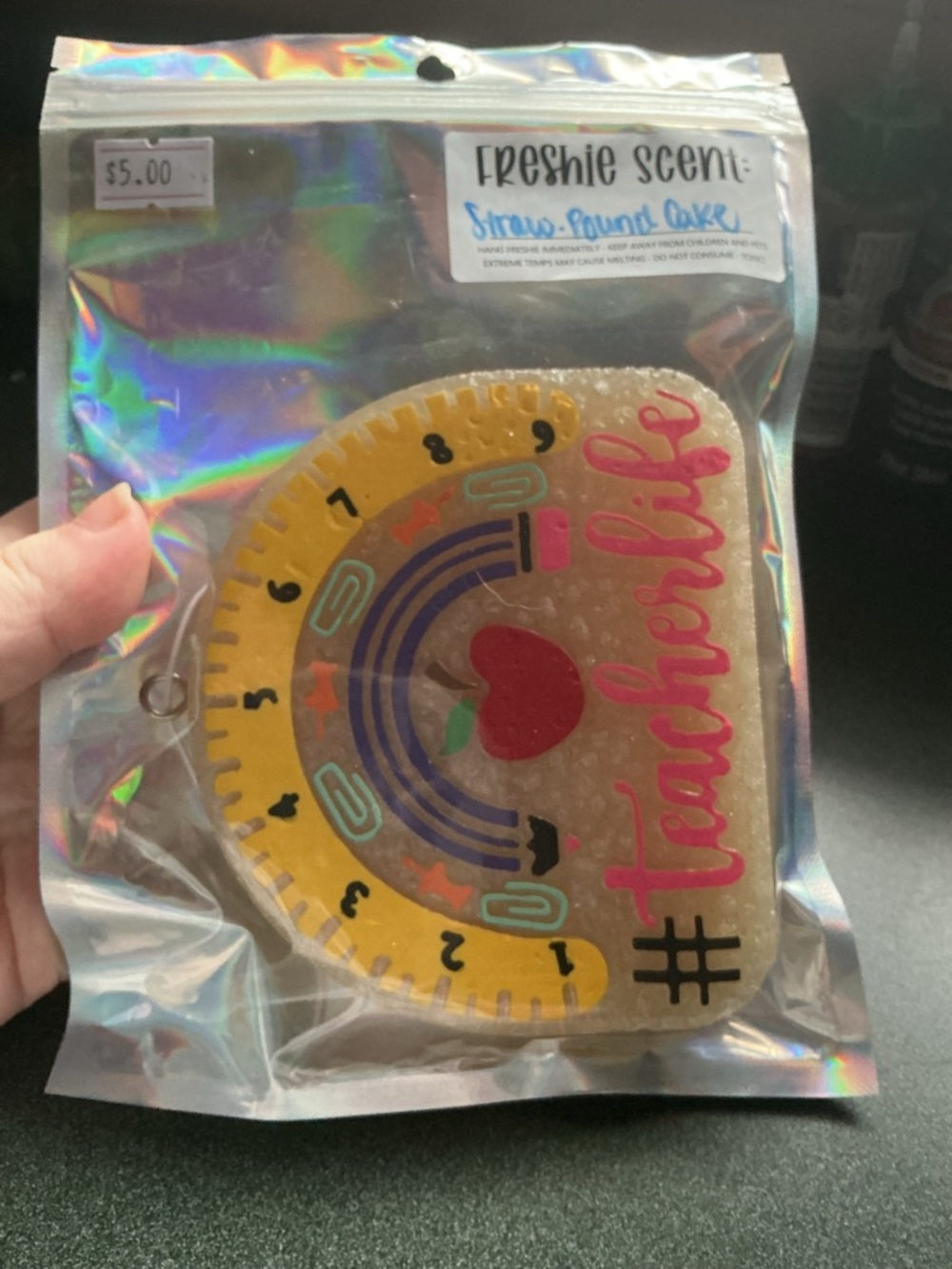 #TeacherLife Car Freshie— Strawberry Pound Cake